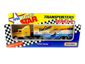 MATCHBOX / Kenworth T600 Kodak Racing (Yellow) / SUPER STAR TRANSPORTERS. - Picture 1 of 5