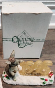 Charming Tails by Fitz & Floyd, Silvestr "Binkey's Ice Sculpture" Mouse 87572 - Picture 1 of 3