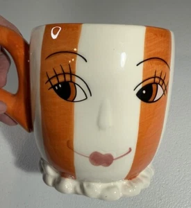 Transpac Whimsy & Wonder Tasse Frauengesicht. - Bild 1 von 8