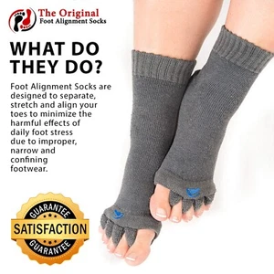 My Happy Feet Socks - Original Toe Alignment Socks, Medium or Large, Free Ship! - Picture 1 of 7