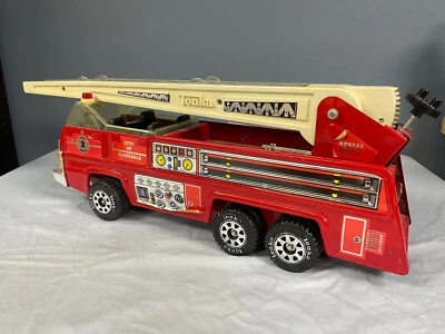 Vintage TONKA City of Blazedale Fire Ladder #2 Aerial Rescue Truck - Image 1 of 4