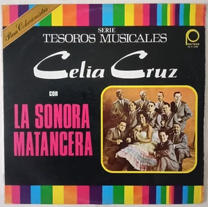 CELIA CRUZ CON LA SONORA MATANCERA - TESOROS MUSICALES - 1981 MEXICAN LP - Picture 1 of 4