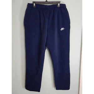 Nike Sweatpants Joggers Training Gym Running Pants Navy Blue XL - Picture 1 of 7