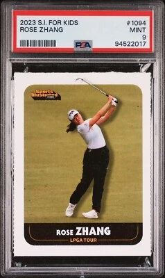 Rose Zhang 2023 Sports Illustrated S.I. For Kids "Rookie" Card #1094 - PSA 9 - Image 1 of 2
