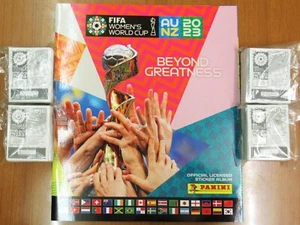 FIFA WOMEN'S WORLD CUP 2023 ALBUM VUOTO + SET COMPLETO DI 580 FIGURINE PANINI - Picture 1 of 2