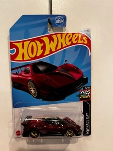 2024 HOT WHEELS RED PAGANI ZONDA R 3/10 RACE DAY 99/250 - Picture 1 of 2