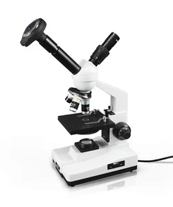 Vision Scientific VME0007-T-LD-DG3.0-E2 Dual View Compound Microscope - Picture 1 of 5