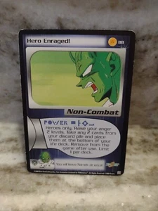 Hero Enraged! - Dragon Ball Z DBZ CCG Score Card #88 - Picture 1 of 2