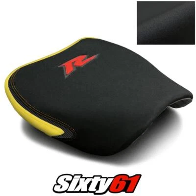 Suzuki TL1000R Seat Cover 1998-2003 Front Yellow Red Logo Luimoto Tec-Grip Suede - Imagem 1 de 3