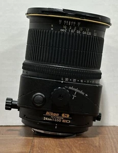 Nikon PC-E Nikkor 24 mm 1:3,5 ED Asférico Nano Cristal Capa Inclinación/Cambio Lente - Imagen 1 de 14