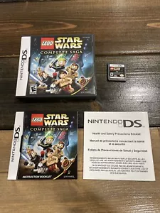LEGO Star Wars the Complete Saga (Nintendo DS) LucasArts - 2007 CIB Tested Works - Picture 1 of 7