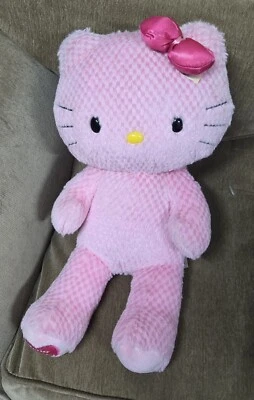 Build A Bear Pink Hello Kitty 18" With Bow - Image 1 of 2