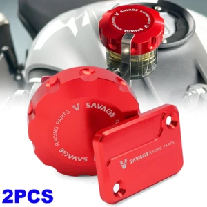 Front Rear Brake Master Cylinder Fluid Reservoir Cap For CFMOTO 450NK/SS/SRS/CLC - Picture 1 of 17