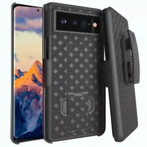 GOOGLE PIXEL 6 PRO - ESTUCHE FUNDA GIRATORIA FUNDA SOPORTE ARMADURA SOPORTE SOPORTE COMBO - Imagen 1 de 6