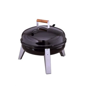 Americana The Wherever Portable Dual Fuel Electric and Charcoal Grill in Black - Picture 1 of 3