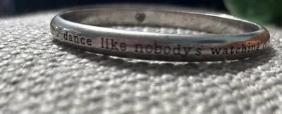 Brazalete Brazalete Brighton Inspiración Plata Danza Cantar Alcance para las Estrellas 7.75 Foto 1 de 4