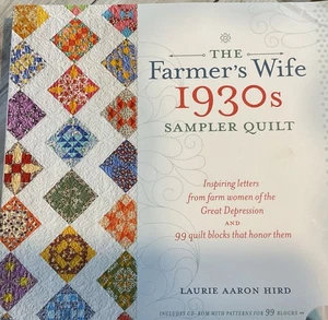 Edredón de muestra Farmer's Wife años 30: cartas inspiradoras (LEER DESCRIPCIÓN) - Imagen 1 de 4