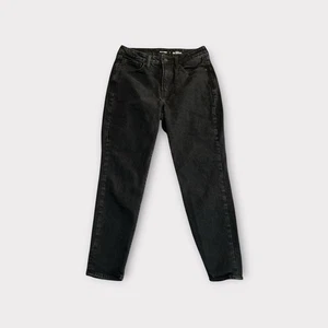 Alzata alta donna vecchia marina O.G. Jeans denim nero dritto taglia 6 vestibilità classica - Foto 1 di 4