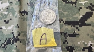 Challenge Coin 32nd Intelligence Squadron Poised And Ready The Warfighters Edge - Picture 1 of 3