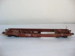U276* PIKO H0 Einheitstaschenwagen Huckepack-Transportwagen der FS - Picture 1 of 5