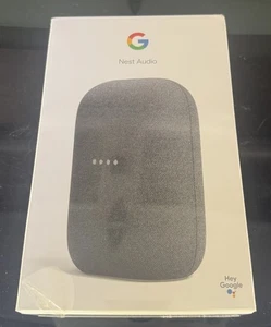 Altavoz inteligente Google Nest Audio carbón nuevo sellado - Imagen 1 de 6