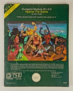 AD&D - Module G1-2-3 - Against the Giants - Bild 1 von 10