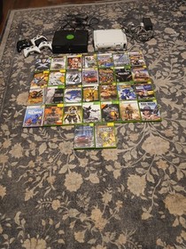 Xbox 360 And Original Xbox Consoles With Lot Of Games And Controllers READ...