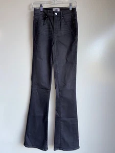 NEU PAIGE High Rise Laurel Canyon 35" Bootcut Jeans Gr. 25 silber gefüttert - Bild 1 von 15