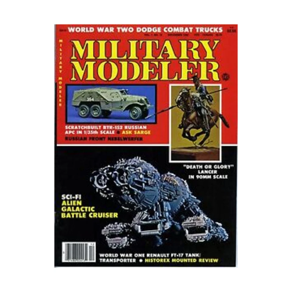 Challenge Military Mod  Vol. 7, #12 "World War Two Dodge Combat Trucks,  Mag VG - Image 1 of 1