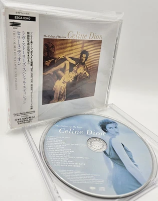 CELINE DION The Colour Of My Love Japan Special Edition CD ESCA 6340 w/OBI 1995 - Image 1 of 4
