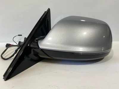 2015-2017 Audi SQ5 Left Door Mirror Florret Silver Blind Spot & Power Fold (TL) - Image 1 of 4