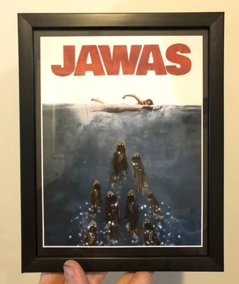 Jawas 星球大战 Jawa 印花手工制作 5x7 英寸 Parody艺术 — 第 1/2 张图片