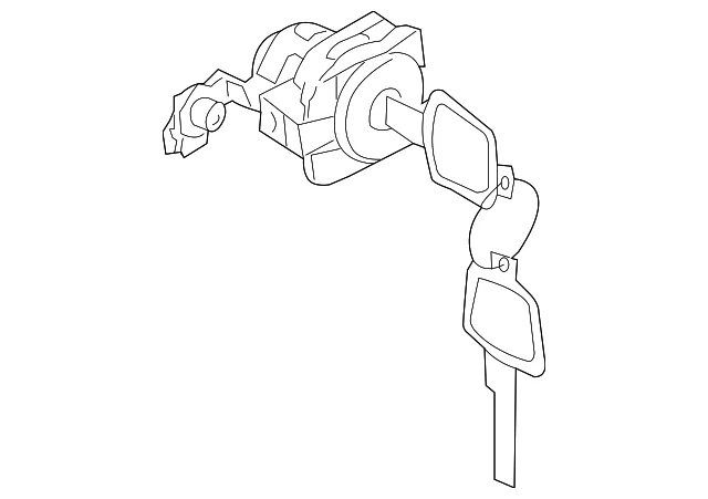 Nissan Murano 2003-2007 genuino - cilindro de bloqueo H0601-CA00A Foto 1 de 2