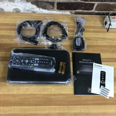 Amino Amulet 655M Full 4K HEVC H.265 HDMI 2.0 Video Decoder 2160p60 500GbHD Wifi - Image 1 of 4