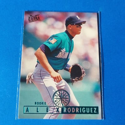 ALEX RODRIGUEZ 1995 Fleer Ultra ROOKIE #331 Mariners Great Clean Sharp nm/m - Image 1 of 2