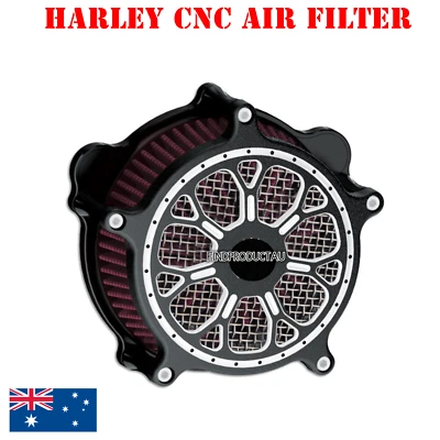 Filtro de aire de admisión Harley Softail Dyna Touring Street Road Electra Glide Foto 1 de 2