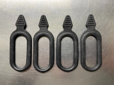 ATV - UTV - GUN RACK RUBBER SNUBBERS - HOLDS GUNS/BOWS/TOOLS IN PLACE- SET OF 4 - Image 1 of 4