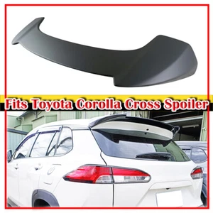 V Type Trunk Spoiler 2020-2025 Unpainted Fit for Toyota Corolla Cross XG10 SUV - Picture 1 of 5