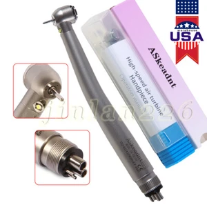 Dental LED High Speed Turbine Handpiece Triple Water Push Button 4 Holes For NSK - Picture 1 of 24