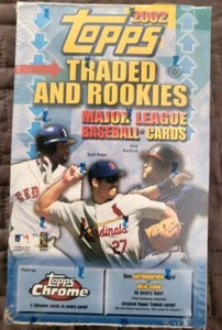2002 Topps Baseball Traded And Rookies Factory Sealed Hobby Box - Picture 1 of 4
