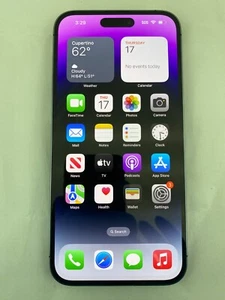 Apple iPhone 14 Pro Max - 128 GB - Purple (Unlocked) A2651 (CDMA + GSM) - Zdjęcie 1 z 9