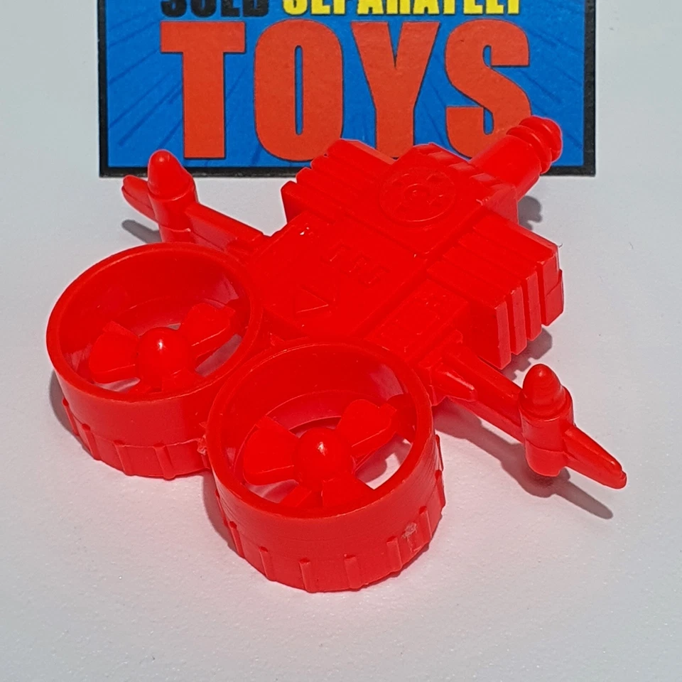 Vtg Arco Robot Zone JET PACK back pack engine original red weapon accessory part - Image 1 of 4