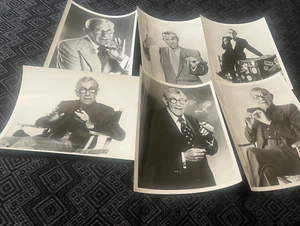 Lot of  George Burns VINTAGE PHOTOS PHOTOGRAPHS 8X10 Black & White - Picture 1 of 4