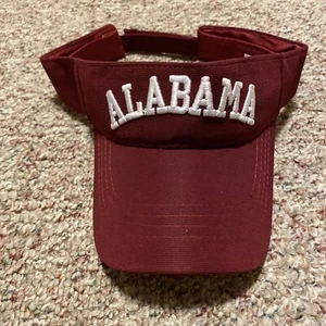 Alabama Crimson Tide Visier Mütze Kappe burgundisch/weiß Schriftzug - Bild 1 von 4