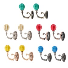 2 PCS Classic Window Curtains Hanger Hooks Tieback for Living Room Bedroom