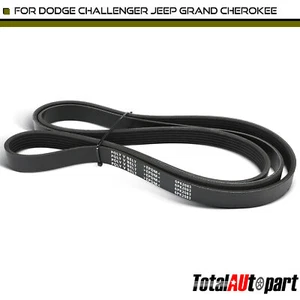 81.96 in Serpentine Belt for Jeep Cherokee Wrangler Land Rover LR3 Oldsmobile - Picture 1 of 8