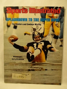 TERRY BRADSHAW Sports Illustrated Magazine January 15 1979 Pittsburgh Steelers - Picture 1 of 1