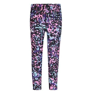 Under Armour Girls HeatGear Armour Printed Ankle Crop, Black (002)/White, X-Larg - Picture 1 of 1