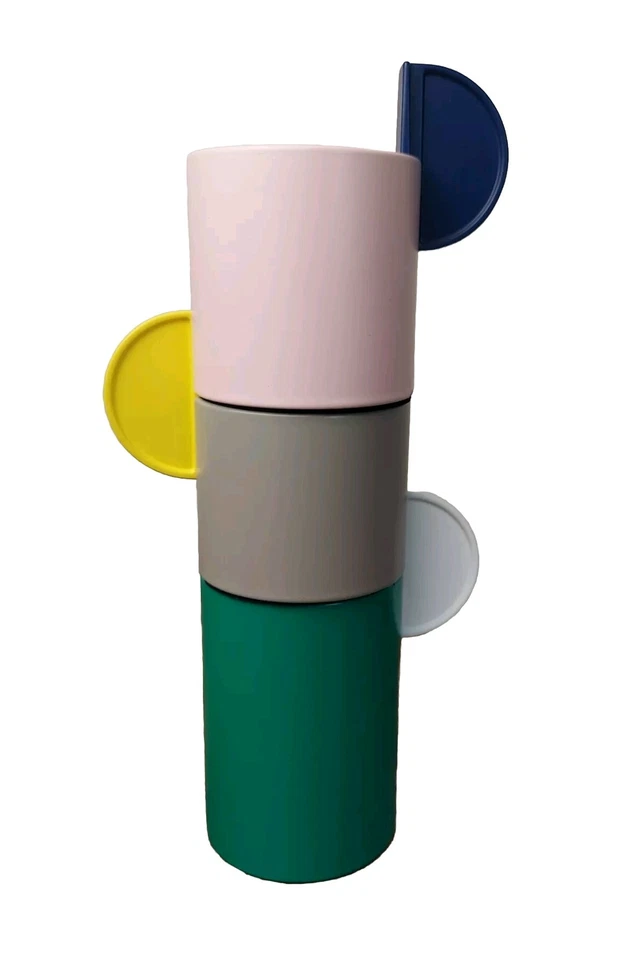 IKEA Candelabros Apilables Candelabro Tealight Juego de 3 Piezas Adelhet 2 en 1 Foto 1 de 4