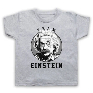 TEAM EINSTEIN ALBERT PHYSICS SCIENCE GENIUS RELATIVITY KIDS CHILDS T-SHIRT - Picture 1 of 11